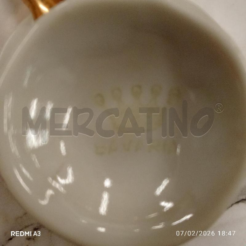 SERVIZIO TAZZINE THE CAFFÈ BAVARIA RIGO DORATO ROSELLINE  | Mercatino dell'Usato San giorgio del sannio 5
