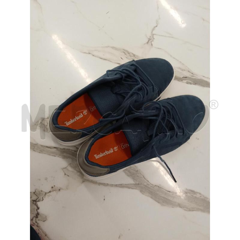 SNEAKERS DONNA BLU TIMBERLAND SUOLA BIANCA INS GRIGIO | Mercatino dell'Usato San giorgio del sannio 3