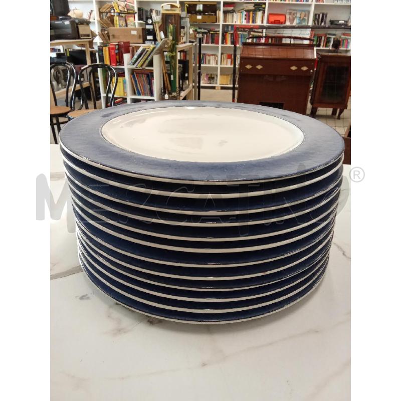 SOTTOPIATTI BLU SATURNIA PZ 12  | Mercatino dell'Usato San giorgio del sannio 1
