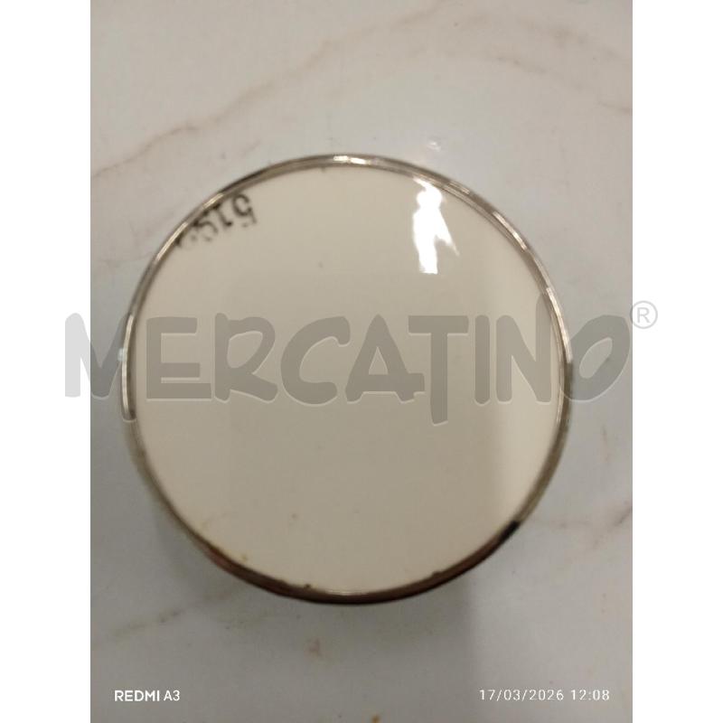 SOTTO BICCHIERI PZ. ARGENTATI BASE CERAMICA  | Mercatino dell'Usato San giorgio del sannio 4
