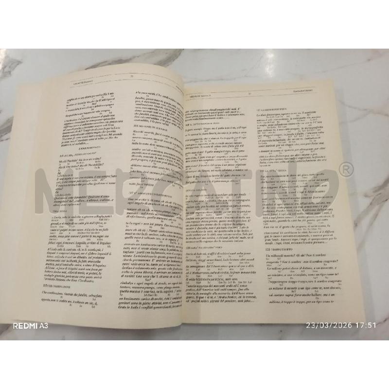 SPARTITO MUSICALE MILLE NOTE CANTAUTORI ITALIANI E STRANIERI  | Mercatino dell'Usato San giorgio del sannio 2