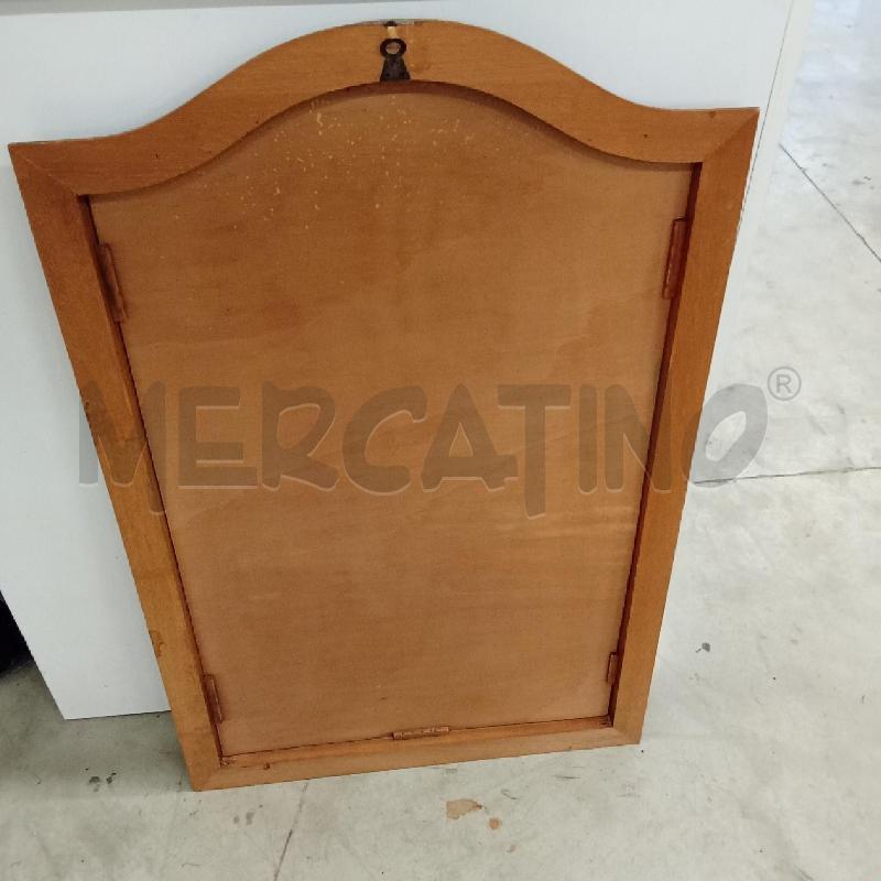 SPECCHIO CLEGNO MISTO  FUMÈ  SALD METALLO  | Mercatino dell'Usato San giorgio del sannio 2