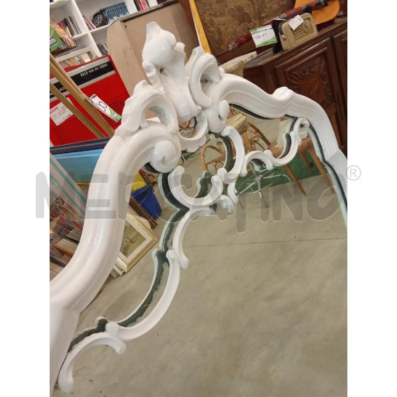 SPECCHIO C BIANCA SHABBY CHIC  | Mercatino dell'Usato San giorgio del sannio 2