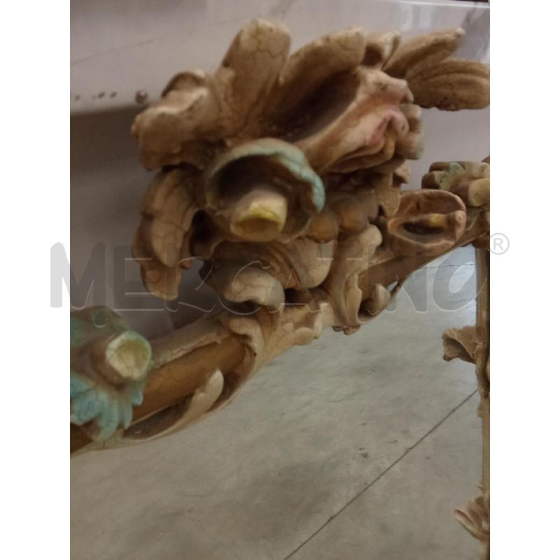 SPECCHIO C LIGNEA FLOREALE STILE VENEZIANO  | Mercatino dell'Usato San giorgio del sannio 2