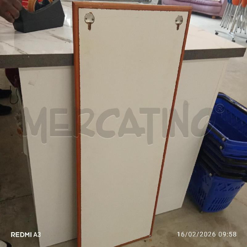 SPECCHIO FUMÈ CORNICE CILIEGIO  | Mercatino dell'Usato San giorgio del sannio 2