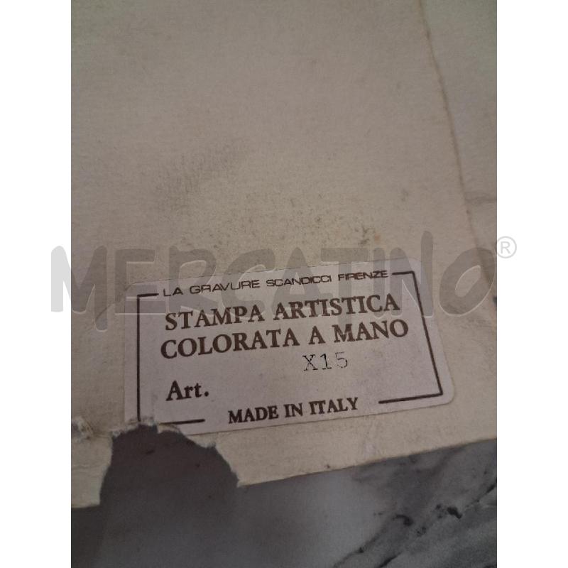 STAMPA ARTISTICA COLORATA A MANO  | Mercatino dell'Usato San giorgio del sannio 5