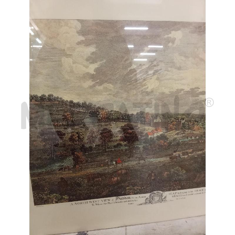 STAMPA VINTAGE PAESAGGIO  | Mercatino dell'Usato San giorgio del sannio 3