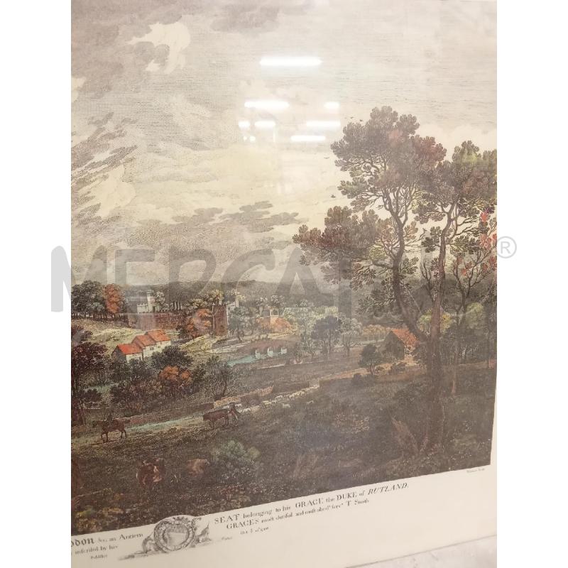 STAMPA VINTAGE PAESAGGIO  | Mercatino dell'Usato San giorgio del sannio 4