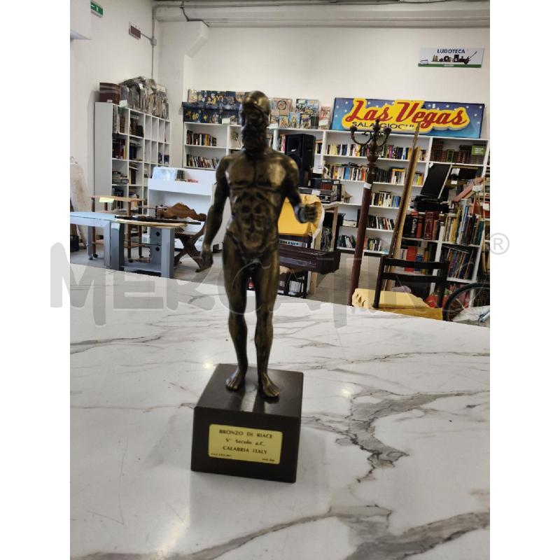 STATUA RIPRODUZIONE BRONZO RIACE  | Mercatino dell'Usato San giorgio del sannio 1