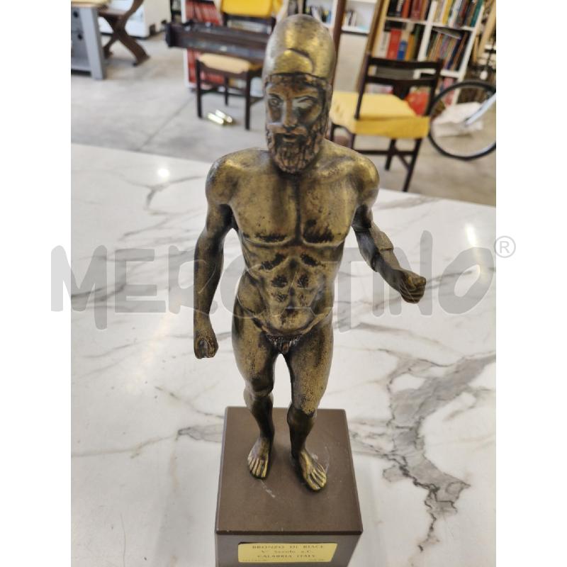 STATUA RIPRODUZIONE BRONZO RIACE  | Mercatino dell'Usato San giorgio del sannio 2