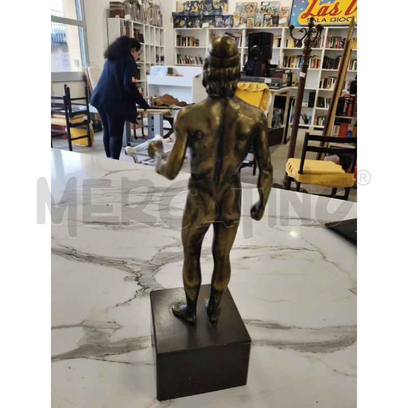 STATUA RIPRODUZIONE IN MINIATURA BRONZO RIACE  | Mercatino dell'Usato San giorgio del sannio 4