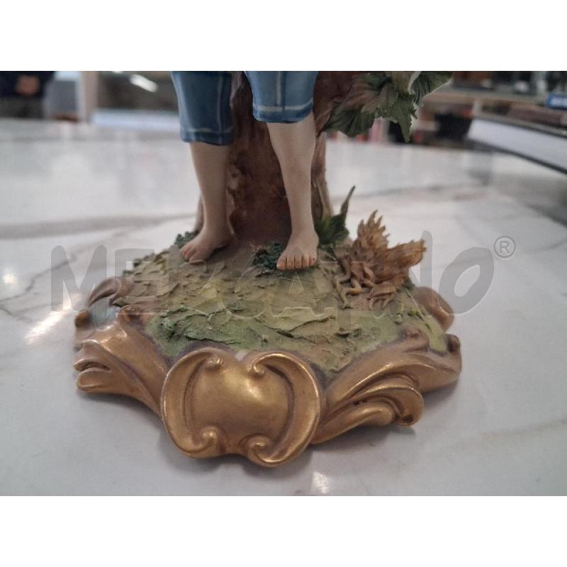 STATUETTA CAPODIMONTE RAGAZZO TRONCO  | Mercatino dell'Usato San giorgio del sannio 4