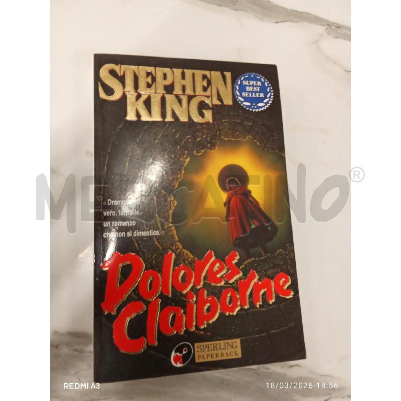 STEOHEN KING DOLORES CLAIBORNE  | Mercatino dell'Usato San giorgio del sannio 1