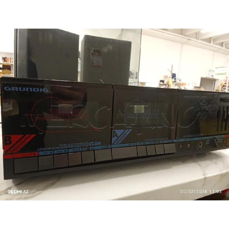 STEREO GIRADISCHI CASSETTE GRUNDING CC150 | Mercatino dell'Usato San giorgio del sannio 4