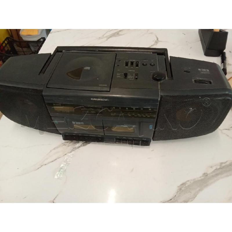STEREO GRUNDING NERO CASSE  | Mercatino dell'Usato San giorgio del sannio 1