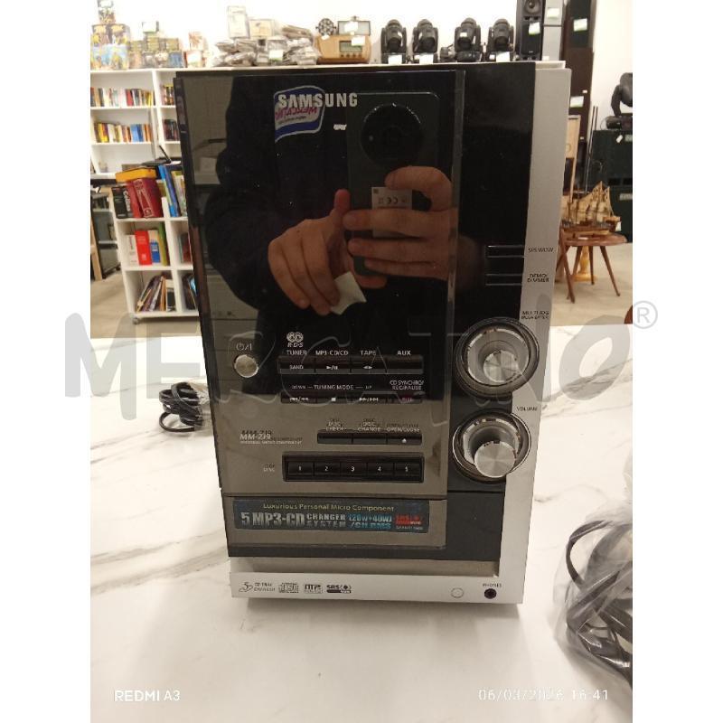 STEREO SAMSUNG 5MP3-CD  | Mercatino dell'Usato San giorgio del sannio 1