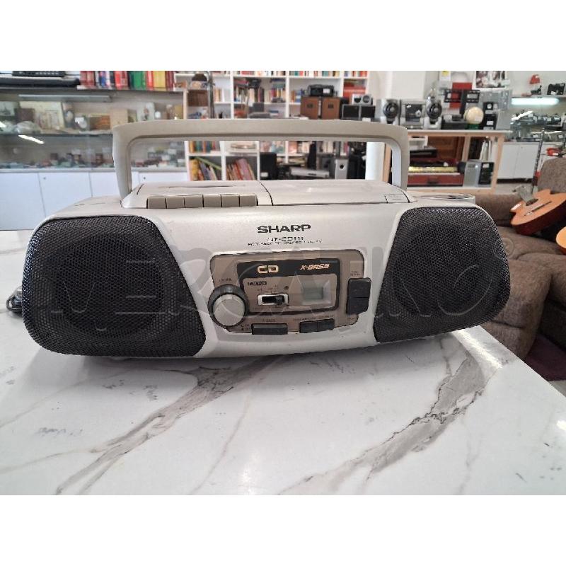 STEREO SHARP QT CD 111 PORTABLE STEROE SYSTEM | Mercatino dell'Usato San giorgio del sannio 1