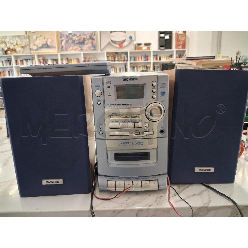 STEREO THOMSON CCON CASSE + TELECOMANDO  | Mercatino dell'Usato San giorgio del sannio 1
