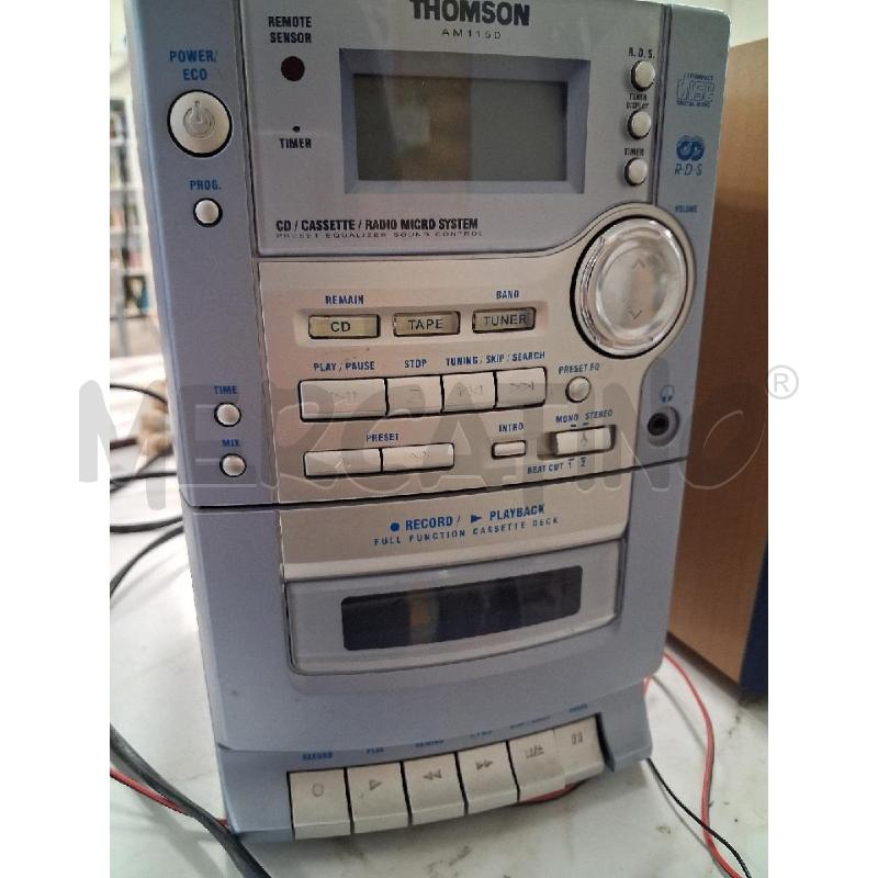 STEREO THOMSON CCON CASSE + TELECOMANDO  | Mercatino dell'Usato San giorgio del sannio 4