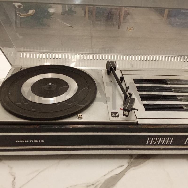 STEREO VINILE GRUNDIG GRIGIO NERO DA SISTEMARE | Mercatino dell'Usato San giorgio del sannio 2