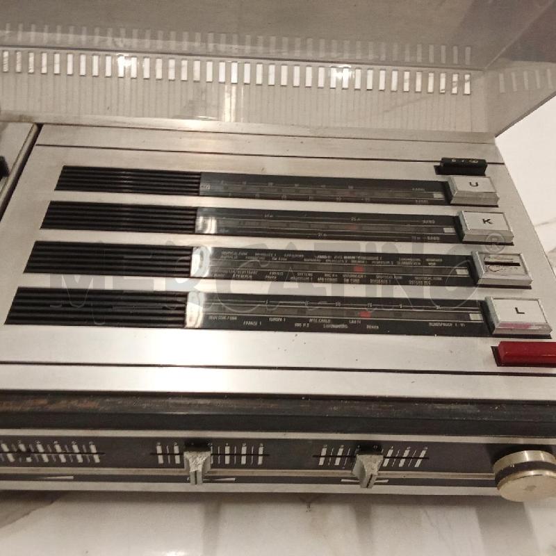 STEREO VINILE GRUNDIG GRIGIO NERO DA SISTEMARE | Mercatino dell'Usato San giorgio del sannio 3