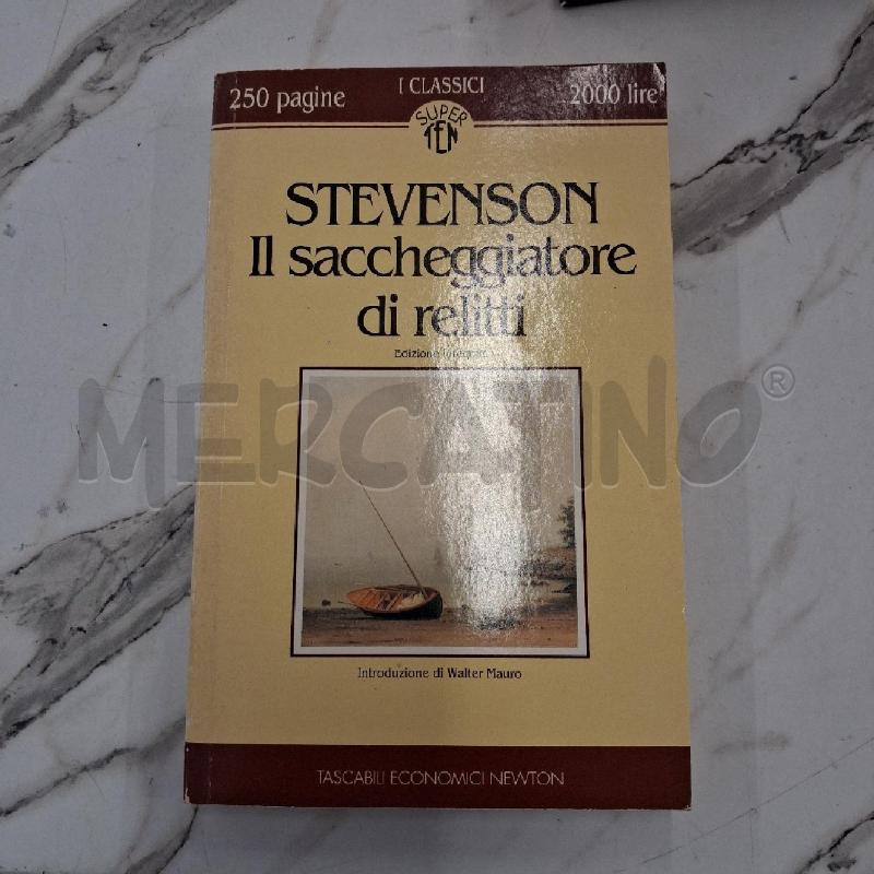STEVENSON IL SACCHEGGIATORE  | Mercatino dell'Usato San giorgio del sannio 1