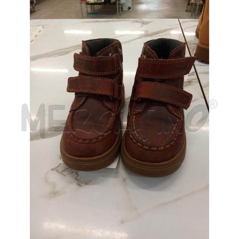 STIVALI BAMBINO MARRONI GEOX VELCRO | Mercatino dell'Usato San giorgio del sannio 1