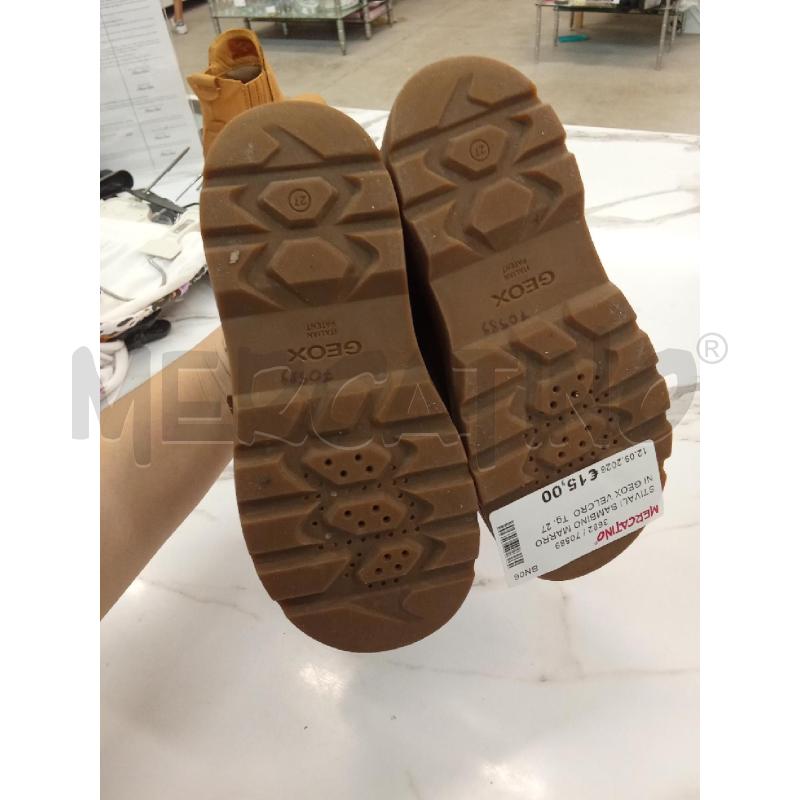 STIVALI BAMBINO MARRONI GEOX VELCRO | Mercatino dell'Usato San giorgio del sannio 3