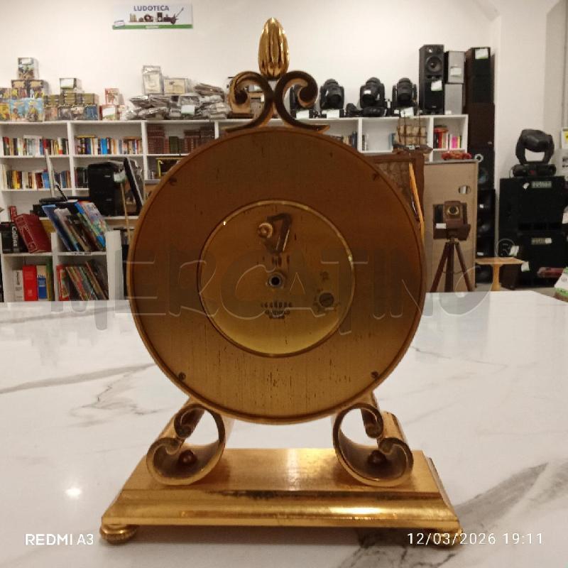 SVEGLIA DA APPOGGIO IMHOF DORATO SWISS MADE  | Mercatino dell'Usato San giorgio del sannio 2