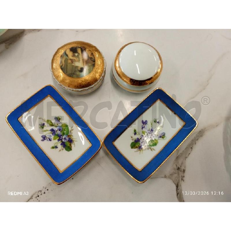 SVUOTA TASCHE MINI + SCATOLINE LIMOGES  | Mercatino dell'Usato San giorgio del sannio 1