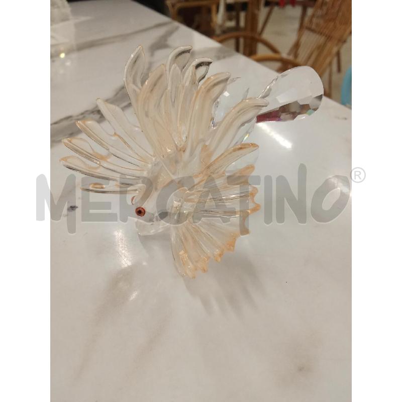 SWAROVSKI PESCE LEONE AMBRATO  | Mercatino dell'Usato San giorgio del sannio 1