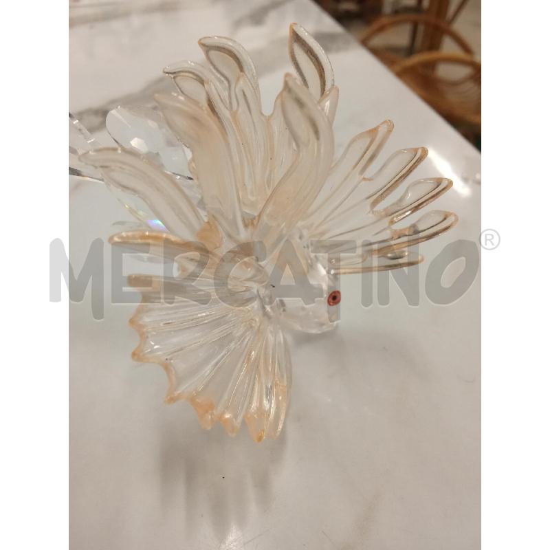 SWAROVSKI PESCE LEONE AMBRATO  | Mercatino dell'Usato San giorgio del sannio 2