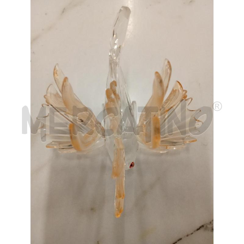 SWAROVSKI PESCE LEONE AMBRATO  | Mercatino dell'Usato San giorgio del sannio 4