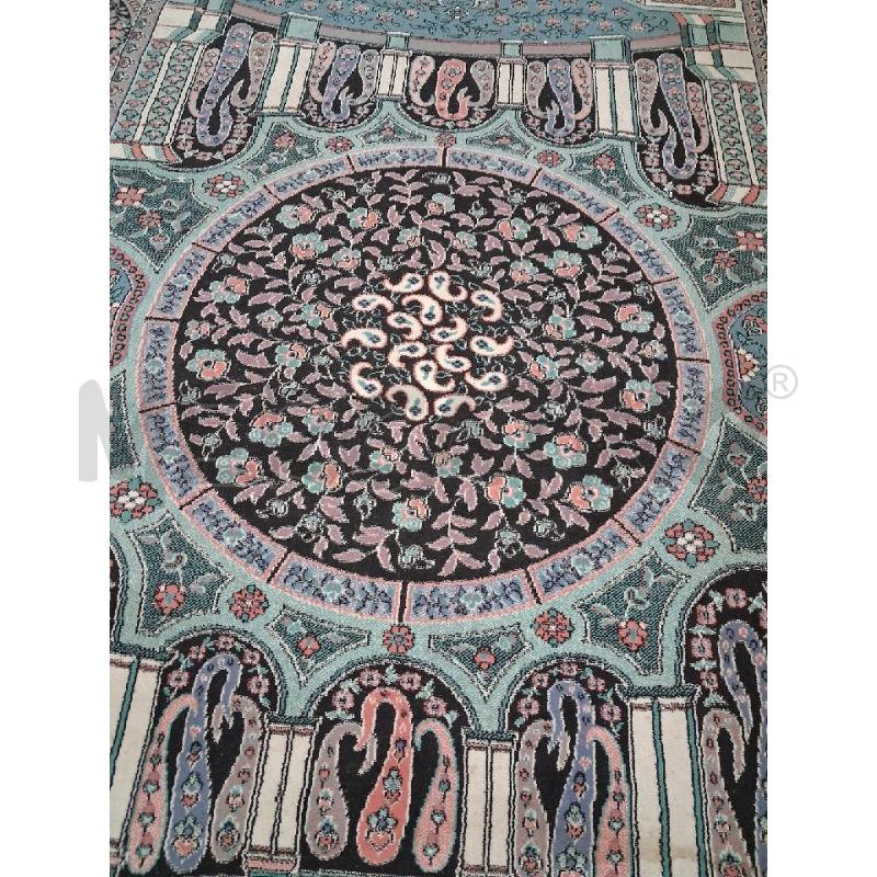 TAPPETO STILE ORIENTALE MEDAGLIONE FLOREALE DETT TURCHESI  | Mercatino dell'Usato San giorgio del sannio 3