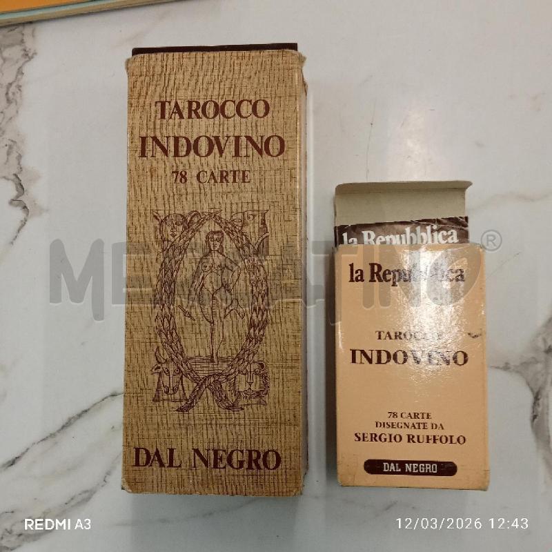 TAROCCHI INDOVINO DISEGNATE DA SERGIO RUFFOLO  | Mercatino dell'Usato San giorgio del sannio 1