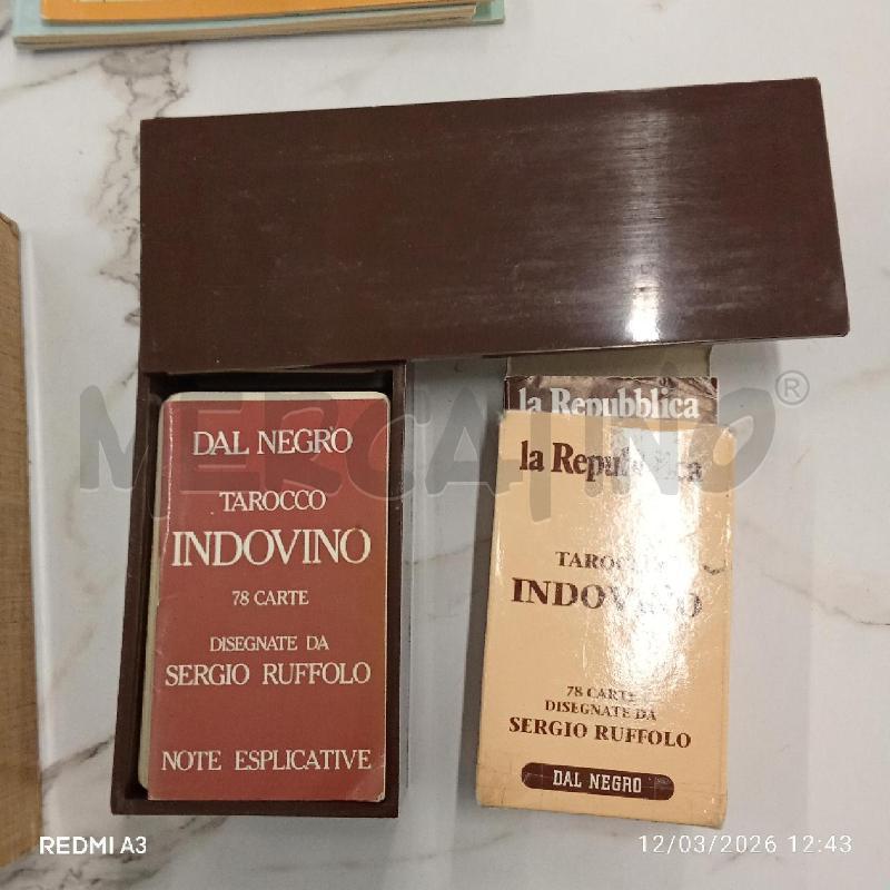 TAROCCHI INDOVINO DISEGNATE DA SERGIO RUFFOLO  | Mercatino dell'Usato San giorgio del sannio 2