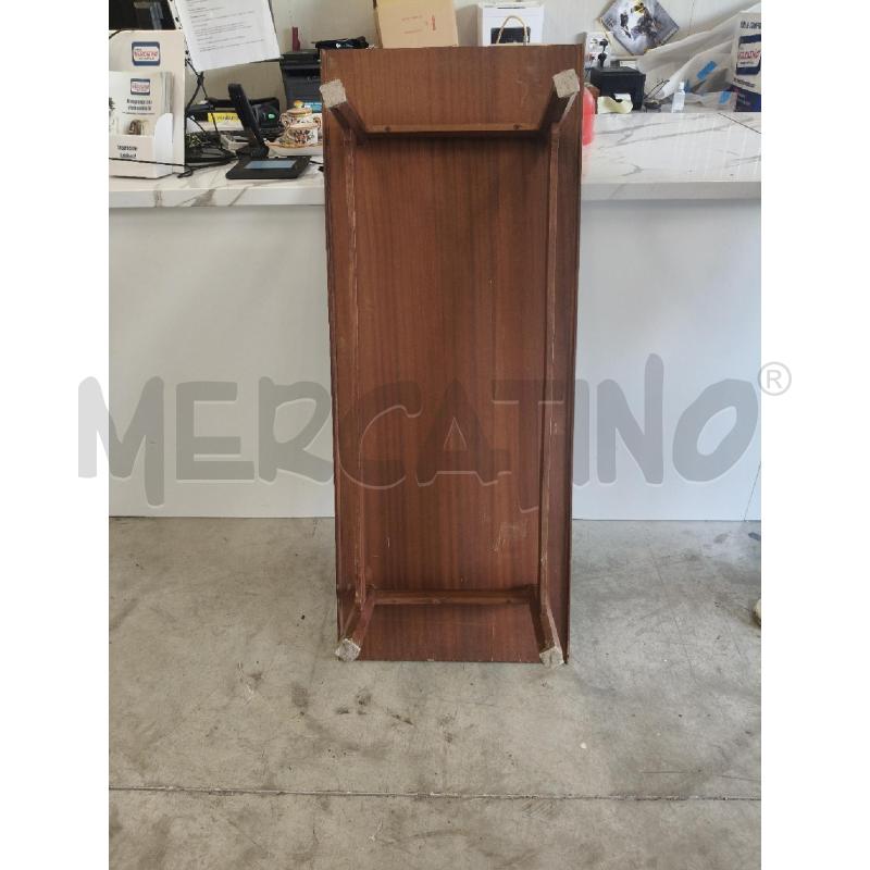TAVOLINO BASSO ANNI 60 MOGANO  | Mercatino dell'Usato San giorgio del sannio 5