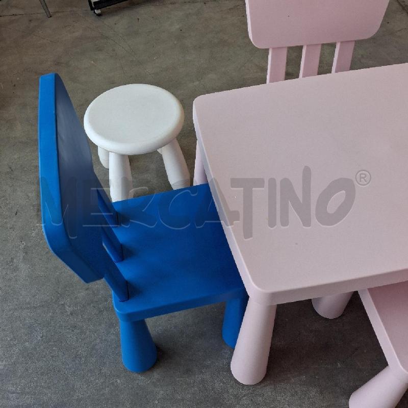 TAVOLINO +SEDIE IKEA MAMMUT  | Mercatino dell'Usato San giorgio del sannio 3