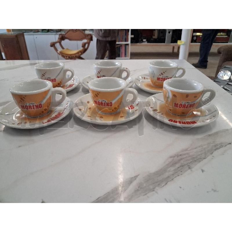 TAZZE PZ. 6 CAFFÈ MORENO  | Mercatino dell'Usato San giorgio del sannio 1