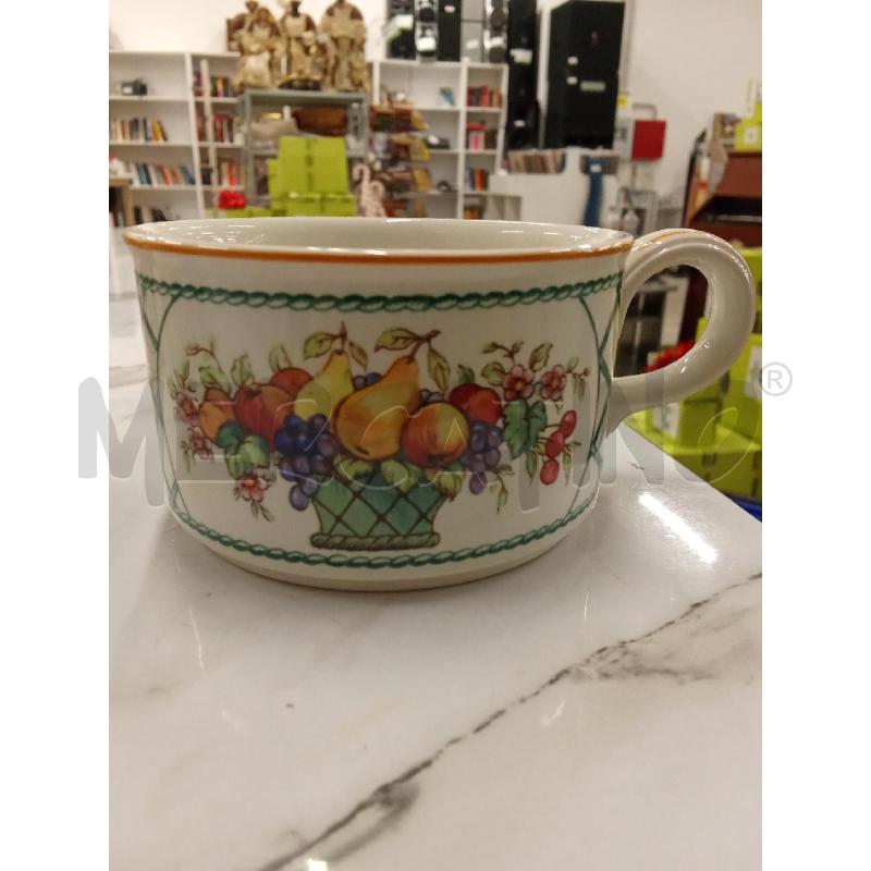 TAZZE PZ. 6 VILLEROY E BOCH BASCHET VITRO POCELLANA | Mercatino dell'Usato San giorgio del sannio 3