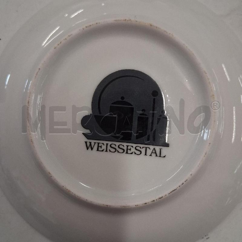 TAZZINE CERAMICA BORDO BLU WEISSESTAL 12PZ | Mercatino dell'Usato San giorgio del sannio 4