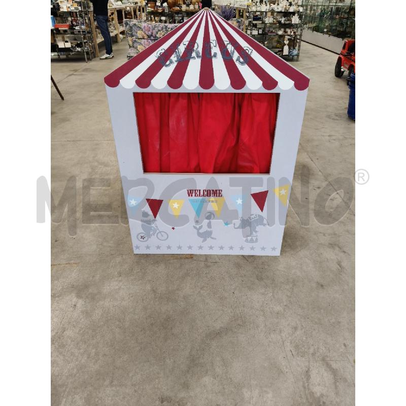 TEATRINO LEGNO BAMBINI PIEGHEVOLE | Mercatino dell'Usato San giorgio del sannio 1