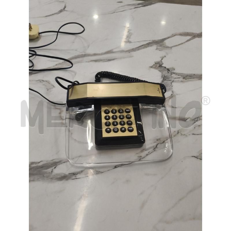 TELEFONO DA TAVOLO PLEXY TRASPARENTE FENNER | Mercatino dell'Usato San giorgio del sannio 1