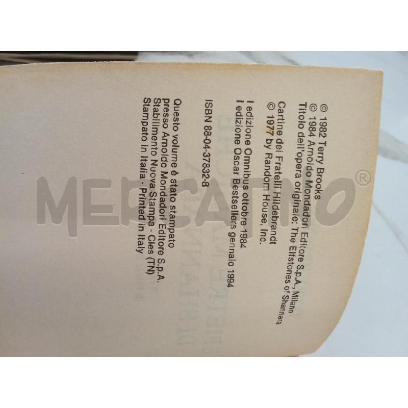 TERRY BOOKS LE PIETRE MAGICHE DI SHANNARA  | Mercatino dell'Usato San giorgio del sannio 2