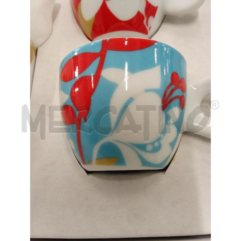 TETE A TETE LE PERLE BIANCO ROSSO AZZURRO FIORI  | Mercatino dell'Usato San giorgio del sannio 2