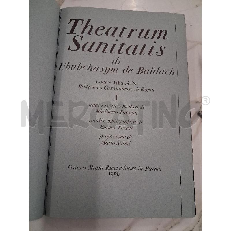 THE ATRUM SANITATIS LIBER MAGISTRI CODICE CASANATESE 4182 F.M RICCI | Mercatino dell'Usato San giorgio del sannio 2