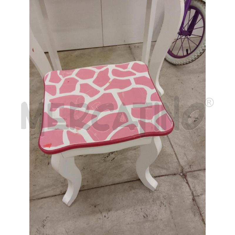 TOILETTE BAMBINA LEGNO GIOCATTOLO  | Mercatino dell'Usato San giorgio del sannio 3