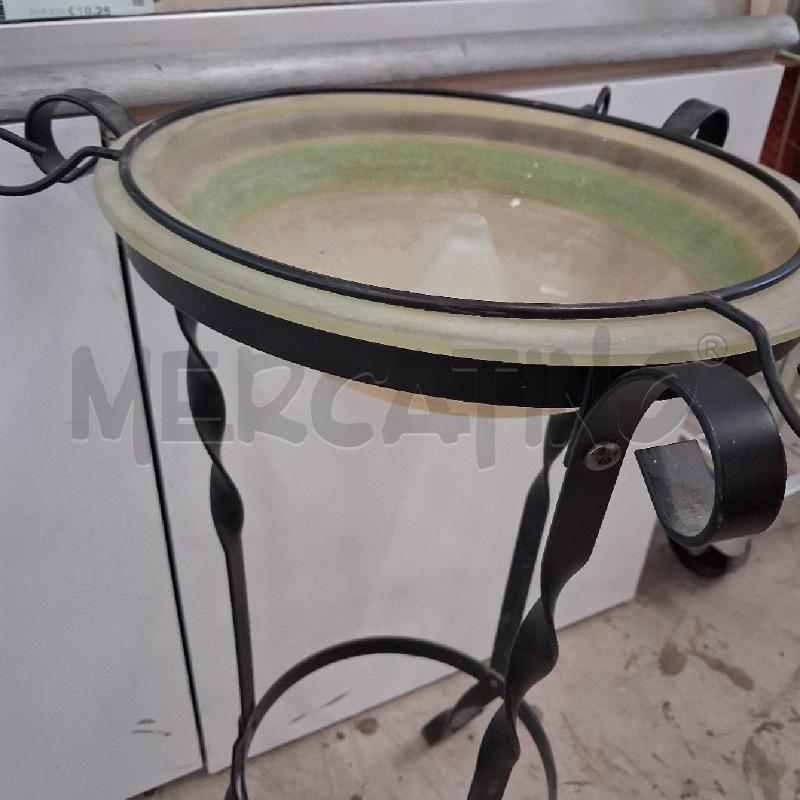 TOILETTE FERRO BATTUTO BACILE CERAMICA  | Mercatino dell'Usato San giorgio del sannio 4
