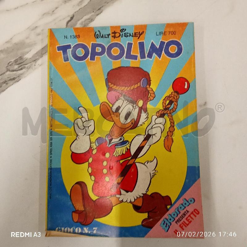 TOPOLINO 1982 | Mercatino dell'Usato San giorgio del sannio 1