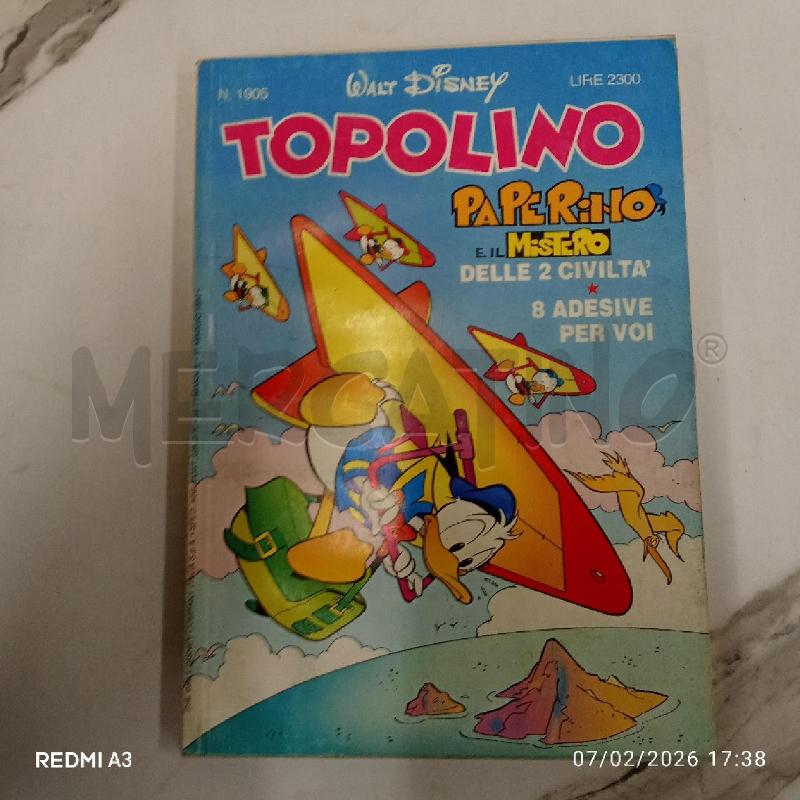 TOPOLINO 1992 | Mercatino dell'Usato San giorgio del sannio 1